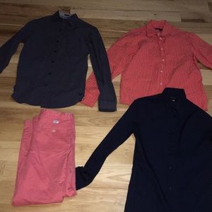 Bundle or dress shirts and pants